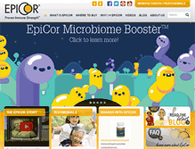 Tablet Screenshot of epicorimmune.com